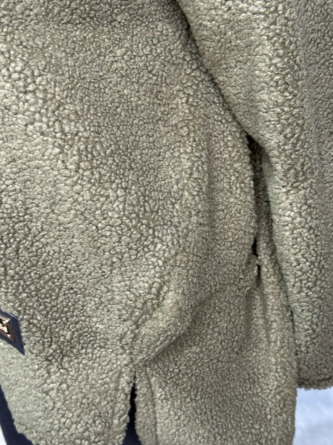 Cosy Fleece Hoodie - Khaki