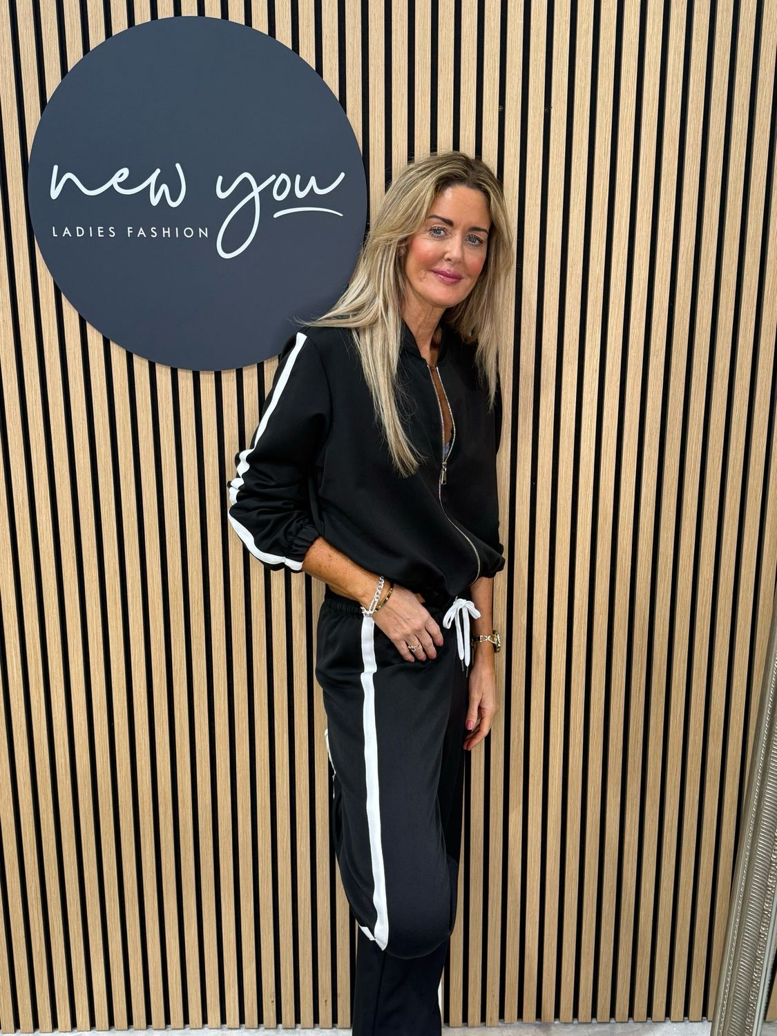 Sport Luxe Co-Ord - Black