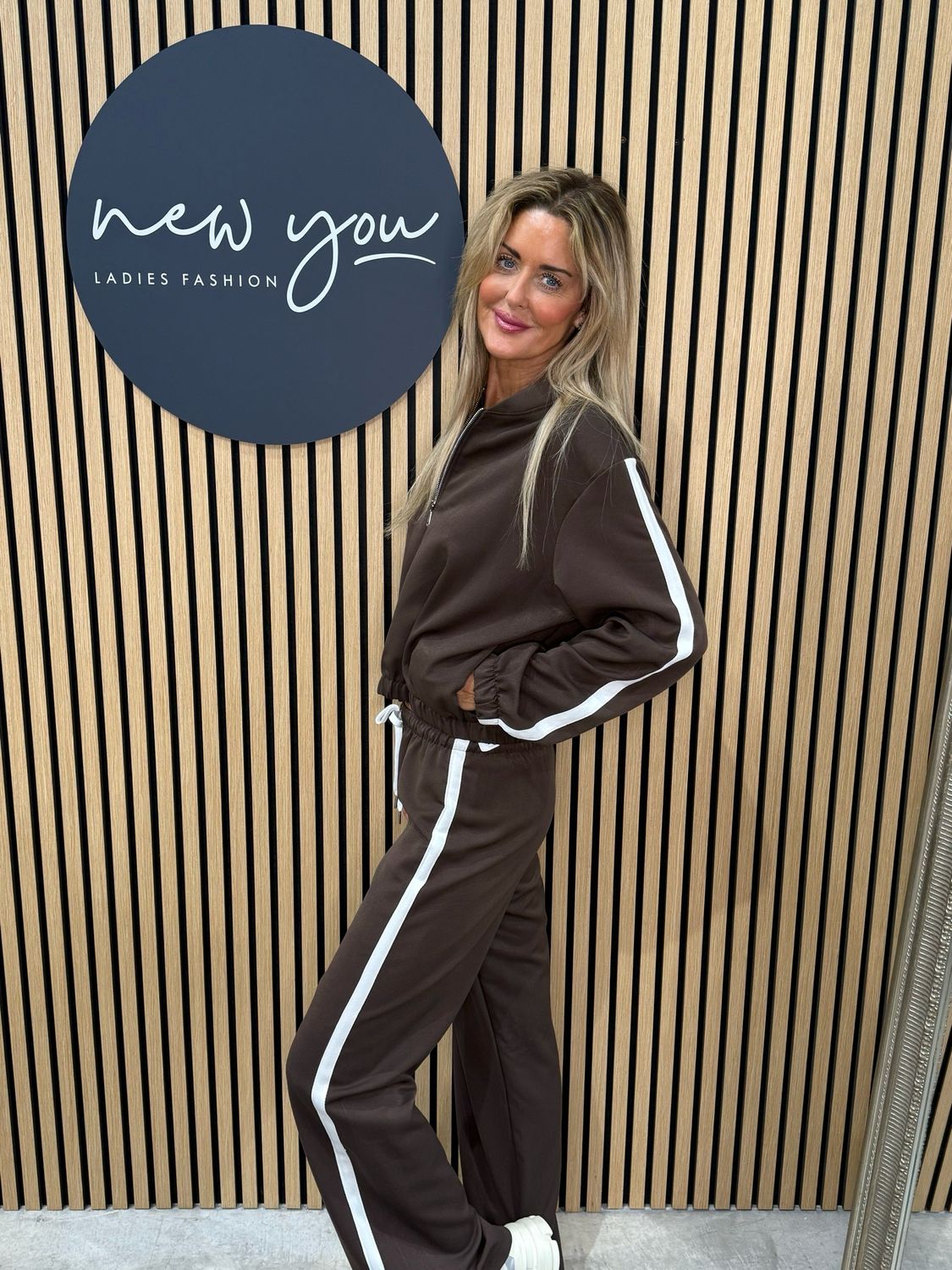 Sport Luxe Co-Ords - Chocolate