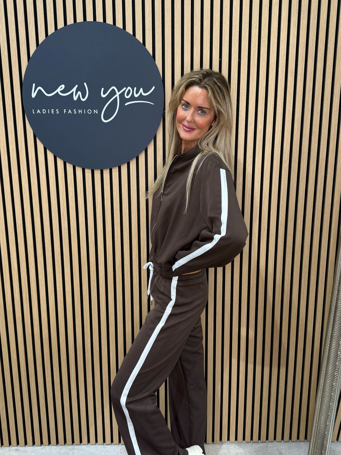 Sport Luxe Co-Ords - Chocolate