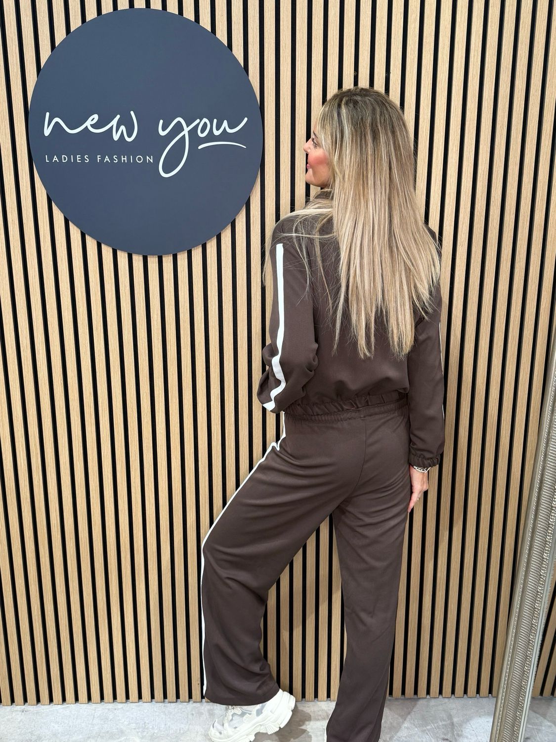 Sport Luxe Co-Ords - Chocolate