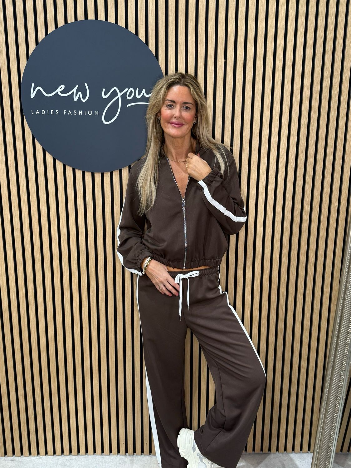 Sport Luxe Co-Ords - Chocolate