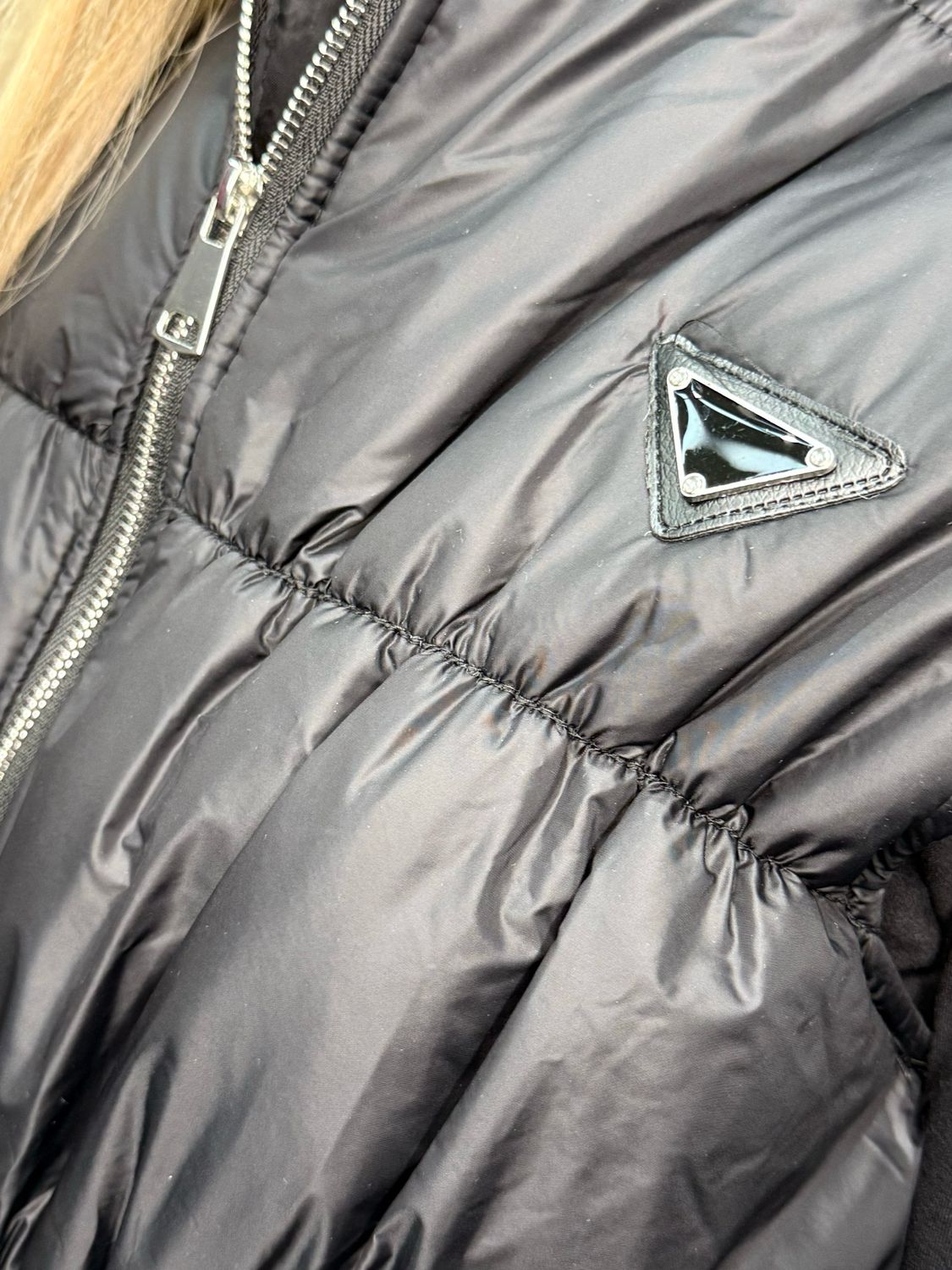 Bella - Puffer Gilet - Black