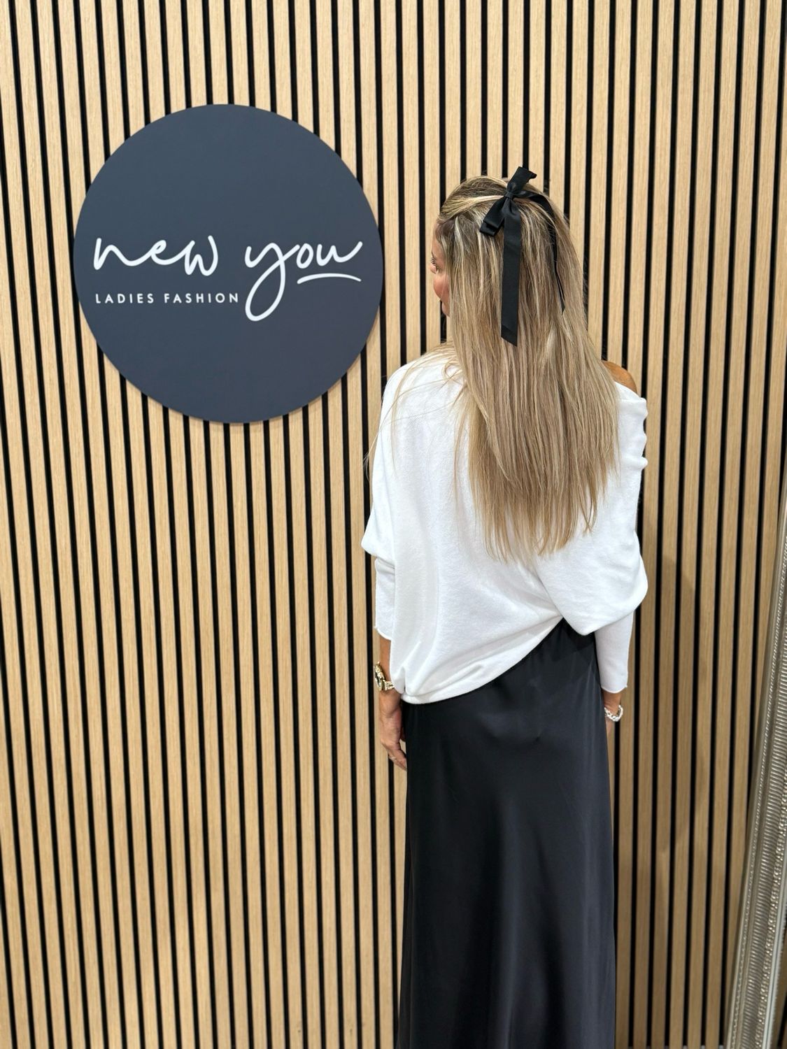 Asymmetric Draped Jumper- White