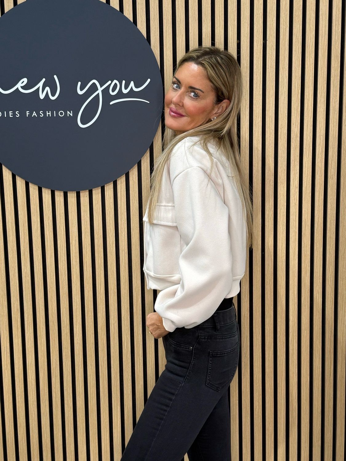 Snap Button - Utility Jacket - Cream