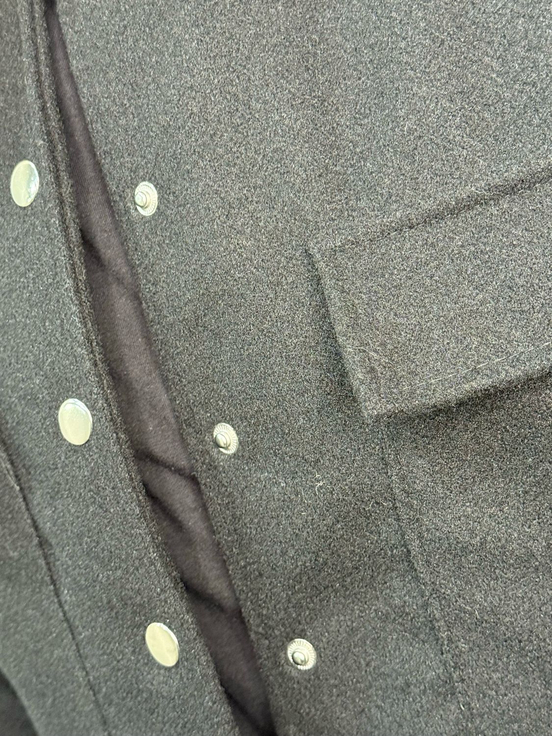 Snap Button - Utility Jacket - Black