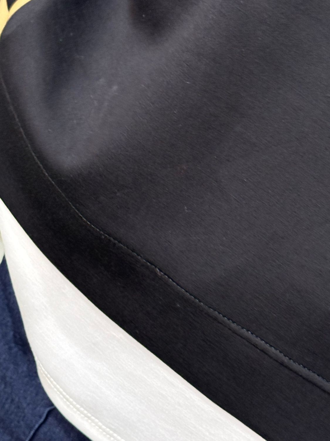 Layered Hem - Relaxed Sweatshirt - Black