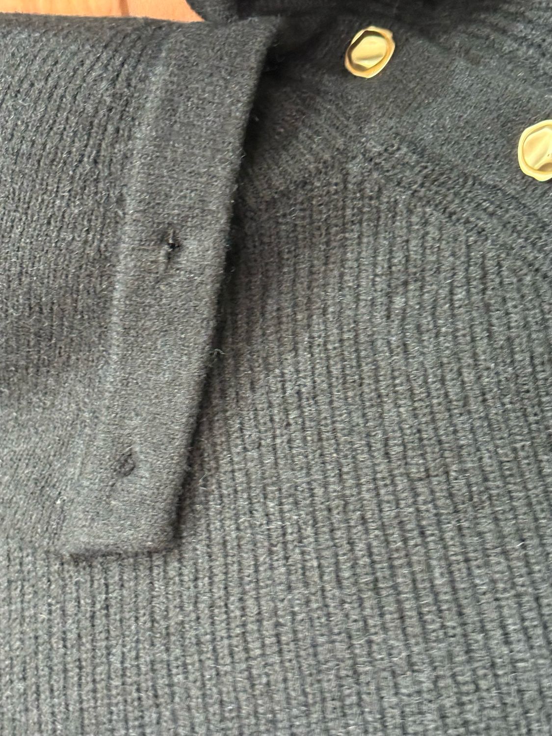 Funnel Neck Jumper - Black