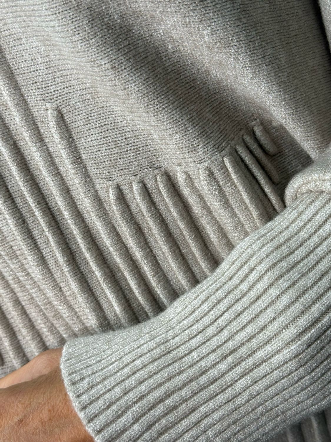 Star Detail Knit Jumper - Taupe