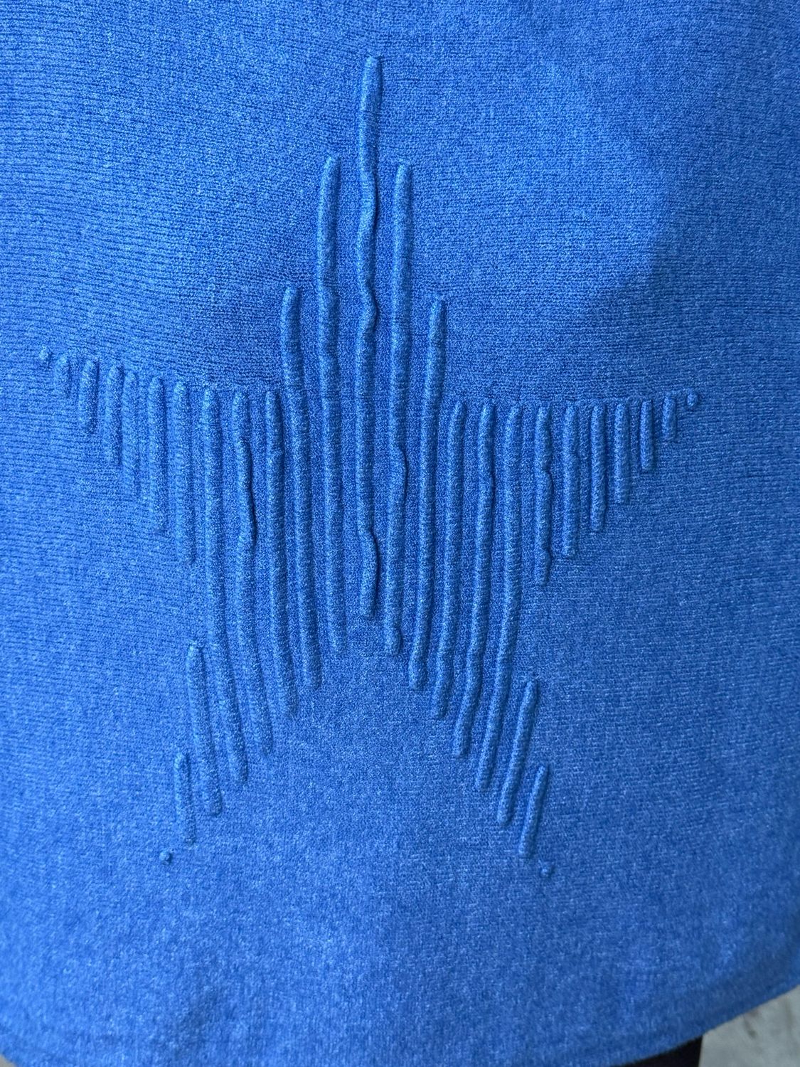 Star Detail Knit Jumper - Blue