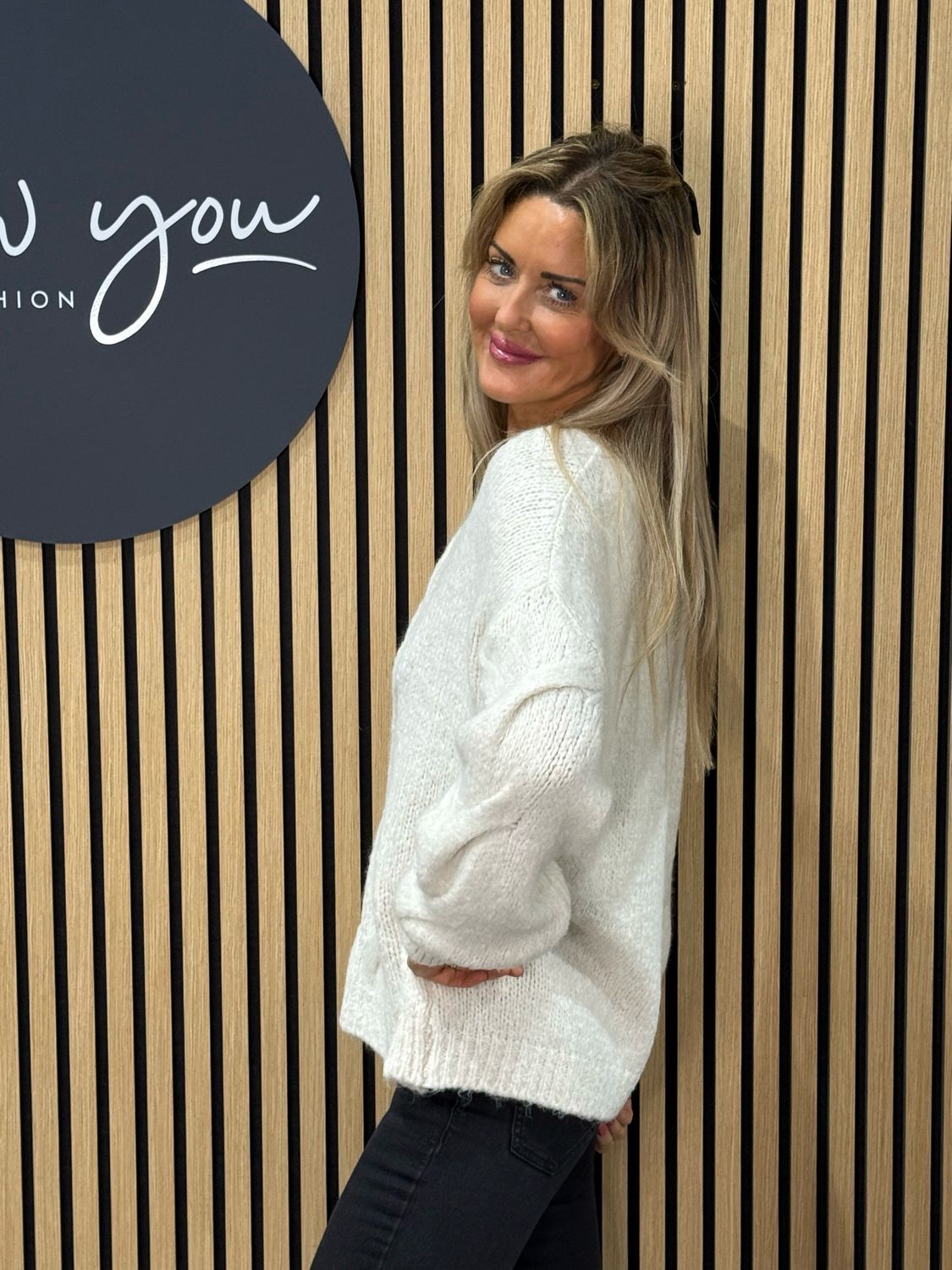 Cable Knit Jumper - Cream