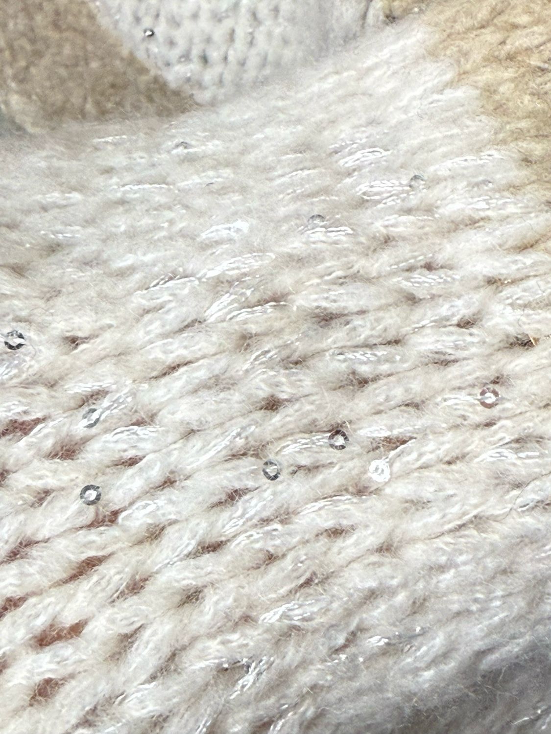 Striped Knit Jumper - Cream/Oatmeal