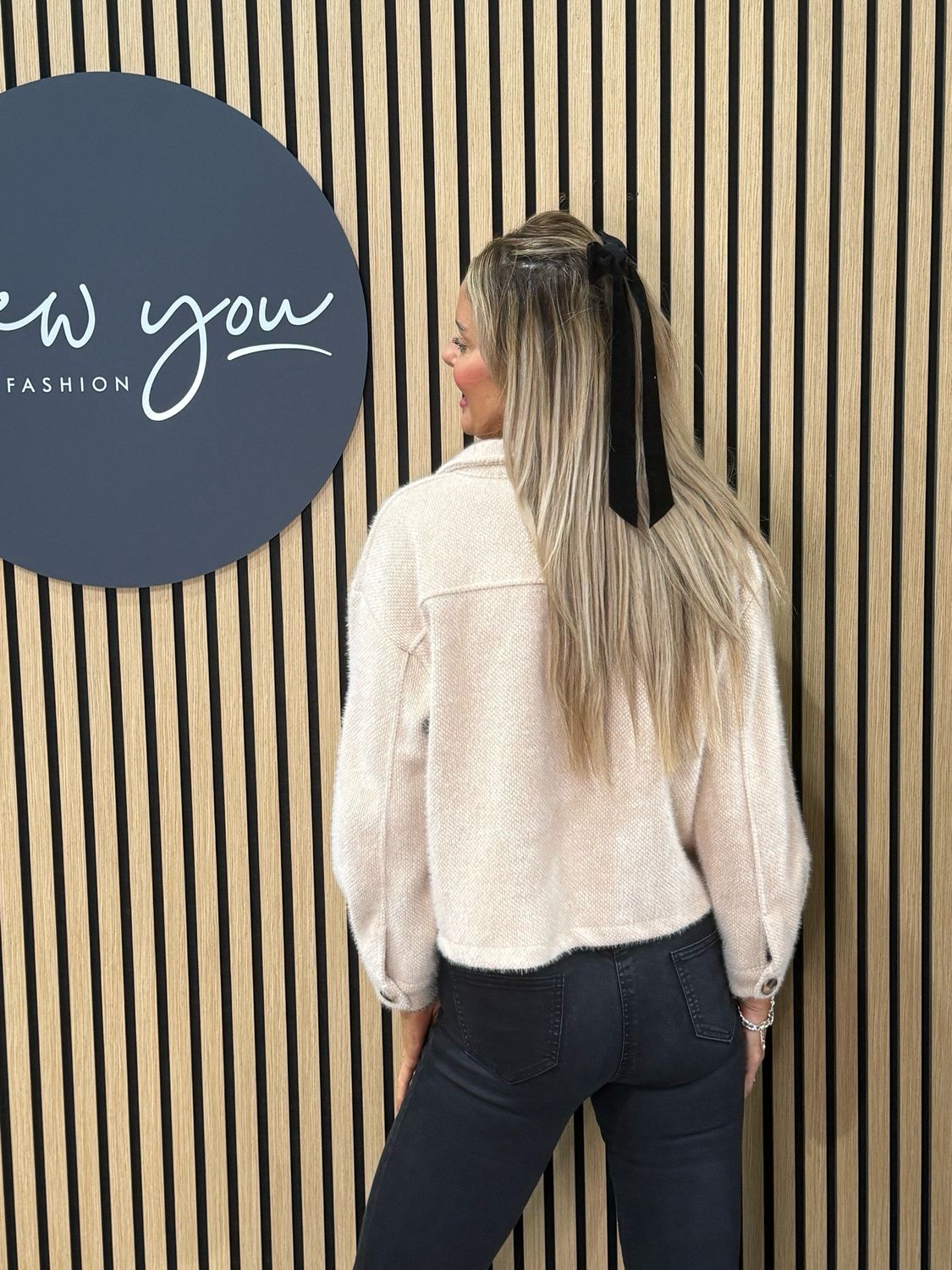 Soft Touch Utility Jacket - Cream