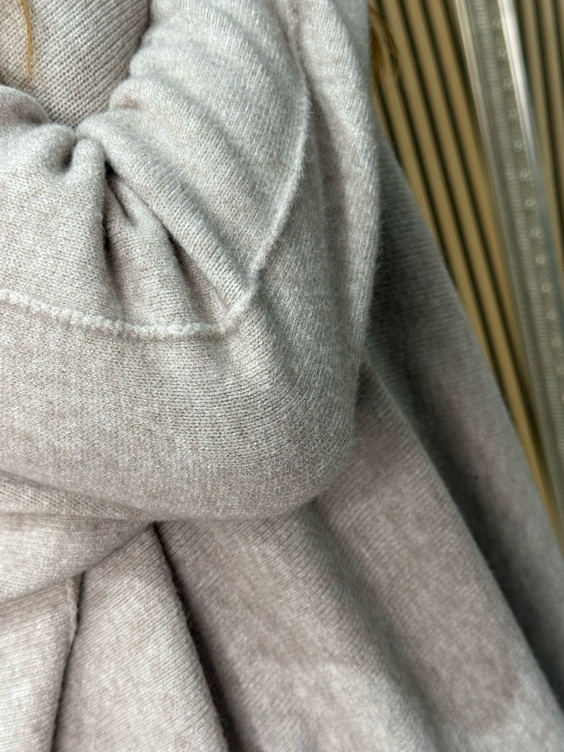 Oversized Knit Jumper - Oatmeal