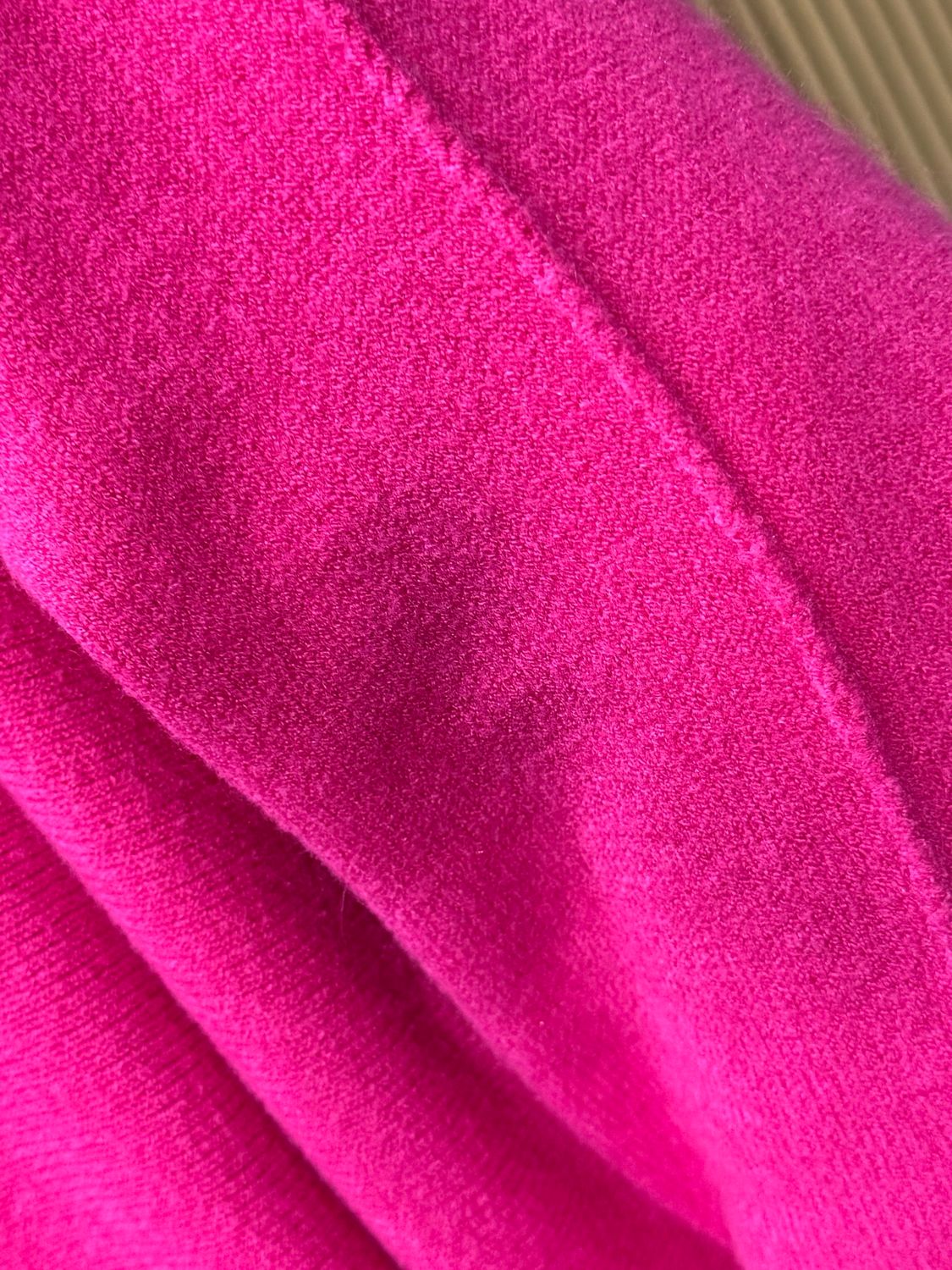 Oversized Knit Jumper - Fuchsia