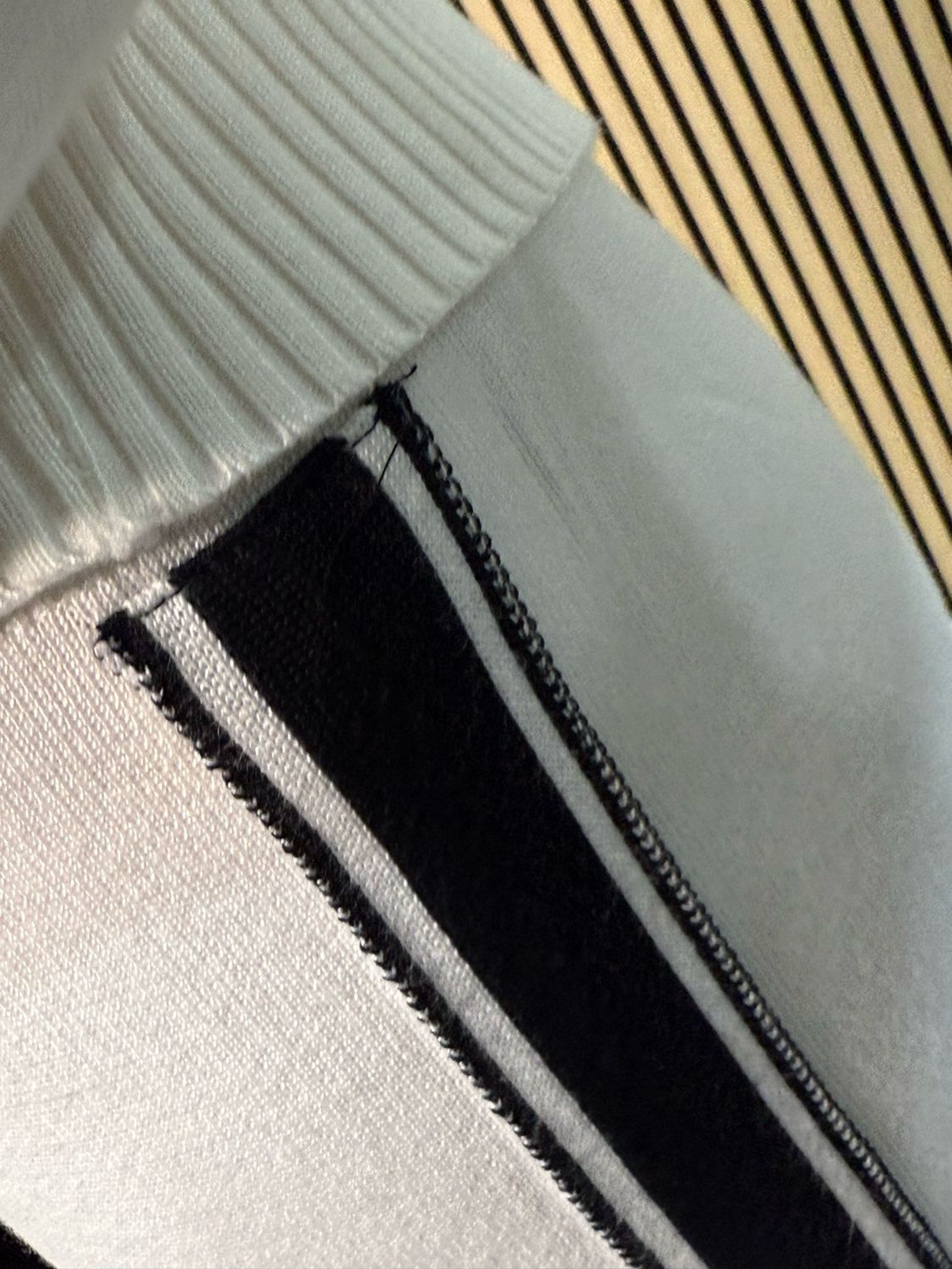 Stripe Detail Co-Ord Set - White