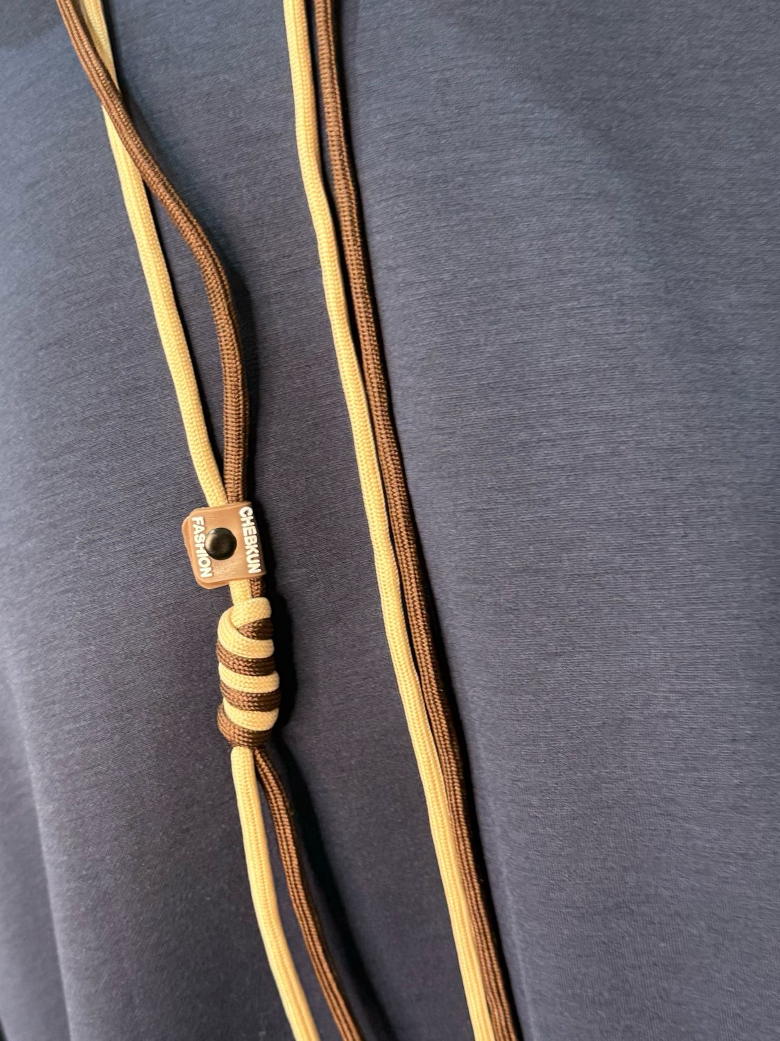 Relaxed Hooded Jumper With Contrast Hem - Navy