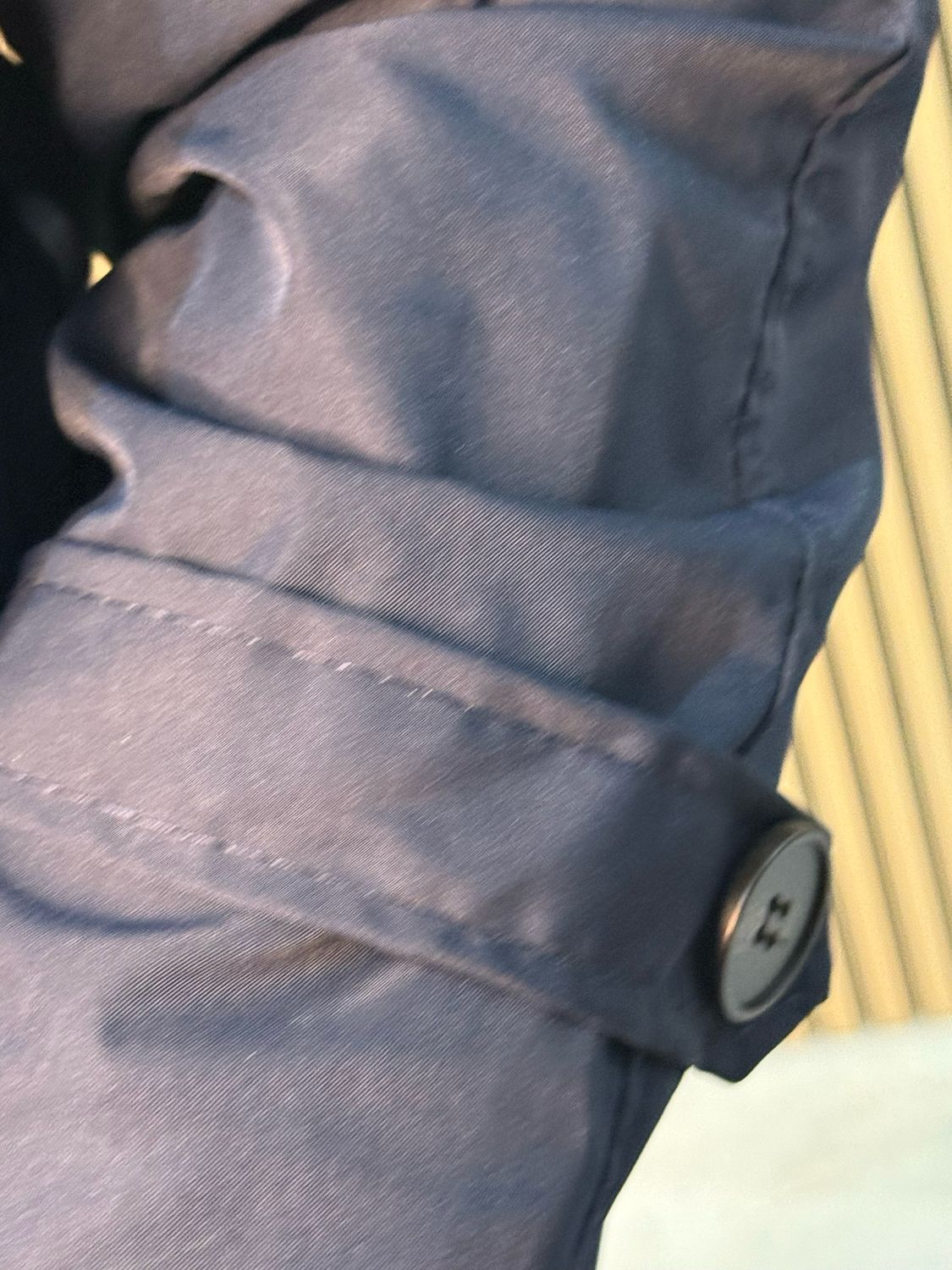 Lightweight Belted Coat - Navy