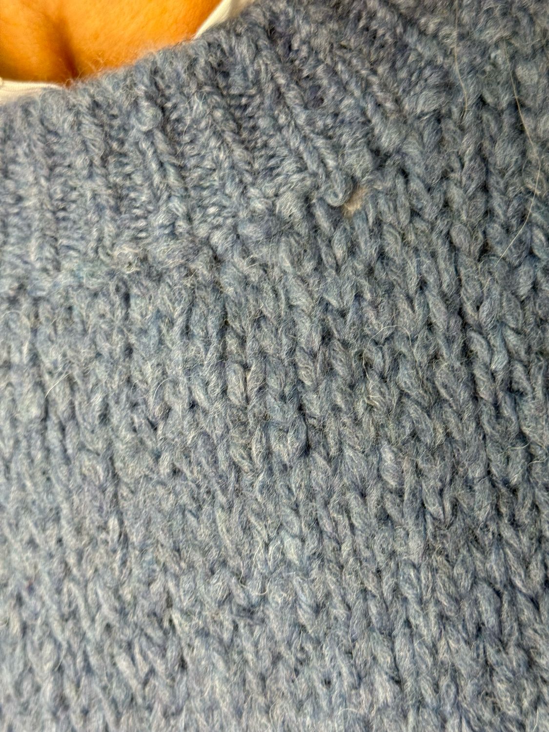 Chunky Knit Jumper - Denim