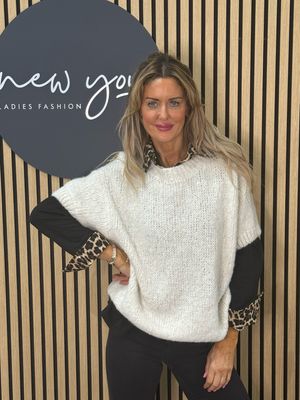 Chunky Knit Jumper - Cream