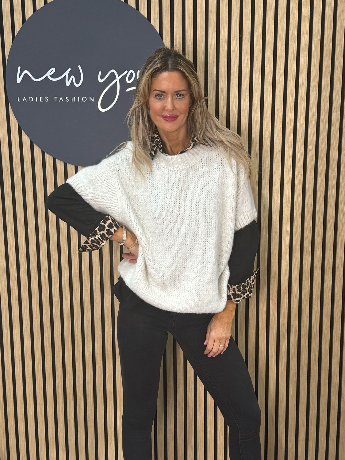 Chunky Knit Jumper - Cream