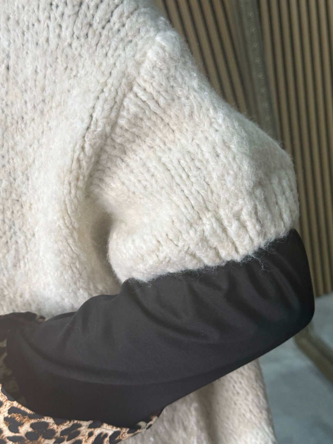 Chunky Knit Jumper - Cream