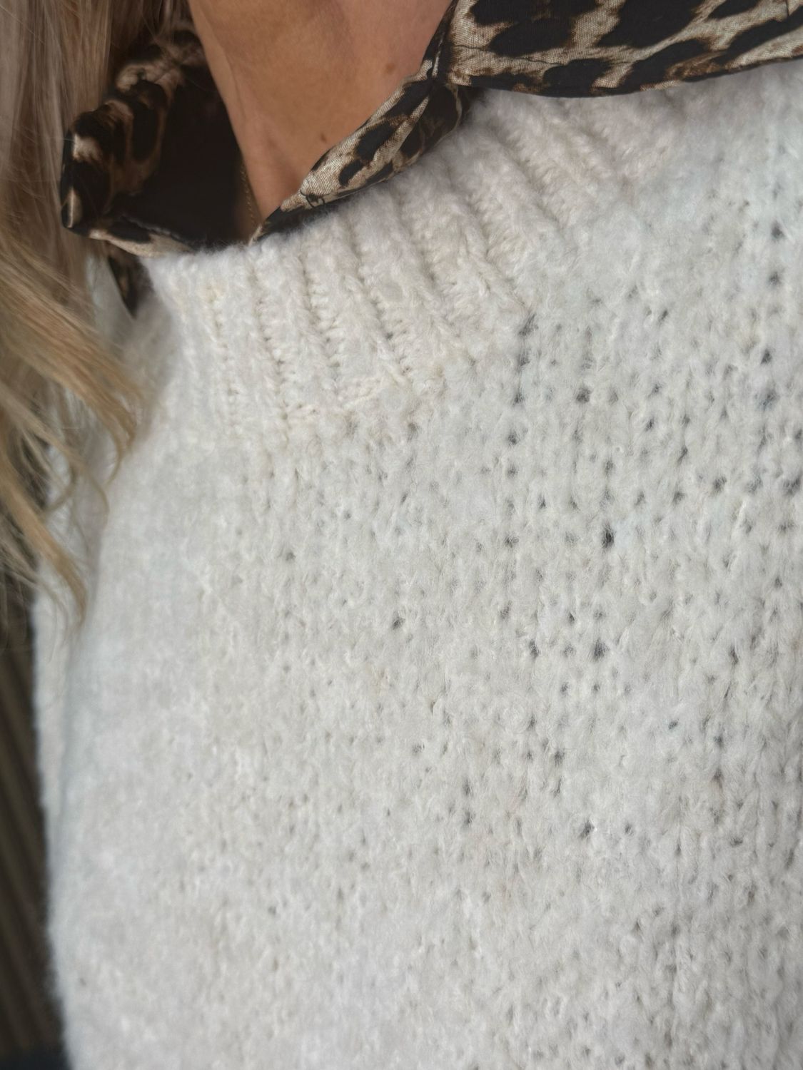 Chunky Knit Jumper - Cream