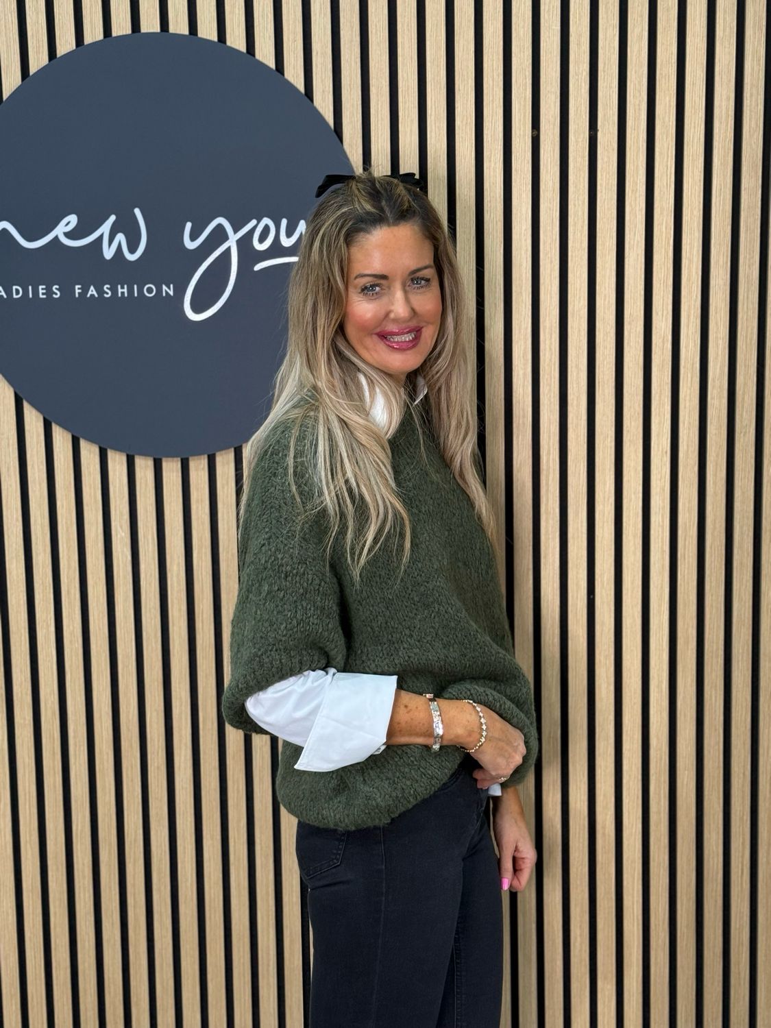 Chunky Knit Jumper - Khaki