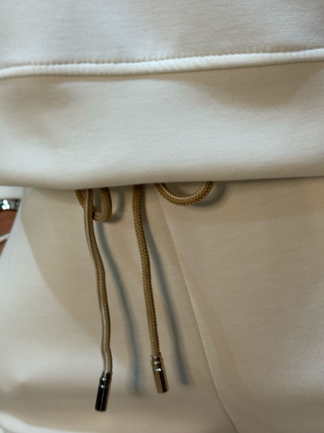 Relaxed - Stripe Detail Co-Ord Set - White