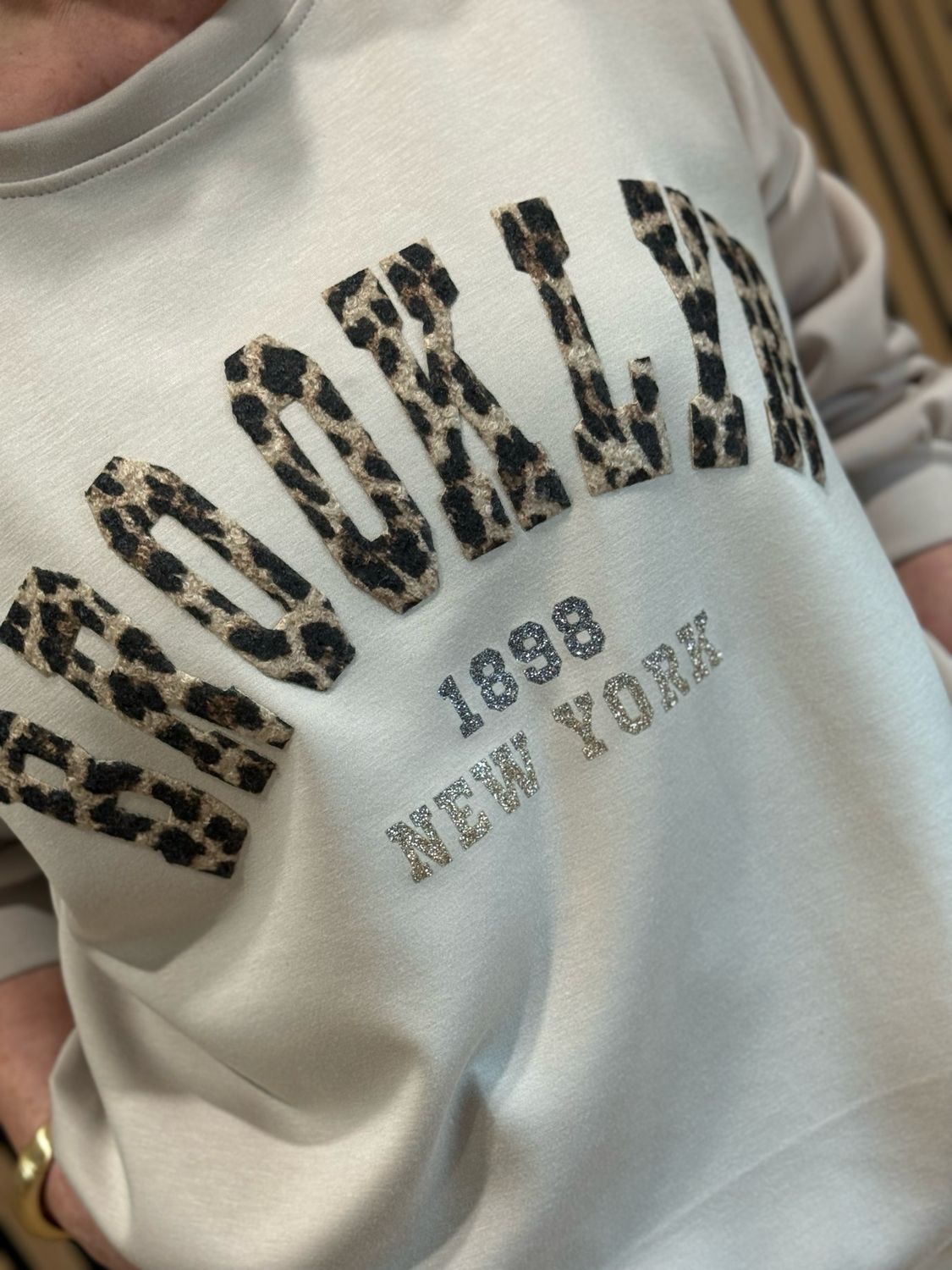 Brooklyn Oversized Jumper - Beige