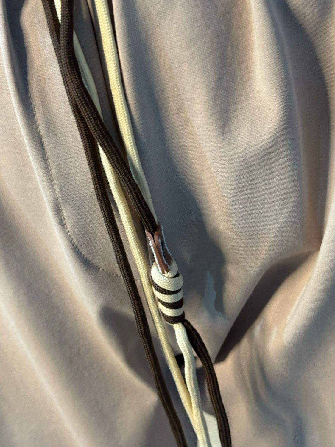 Sporty Striped Jogger - Stone