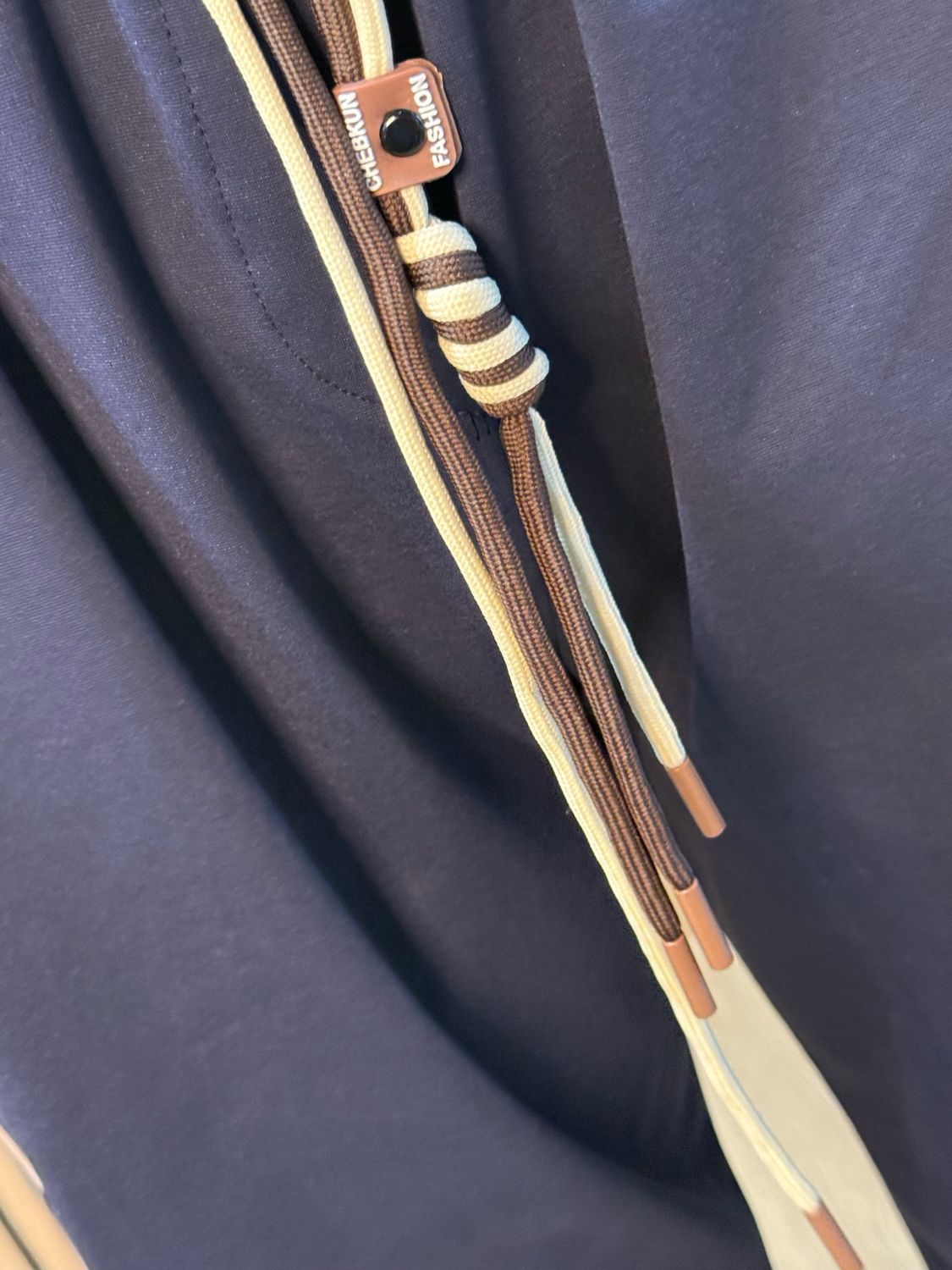 Sporty Striped Jogger - Navy