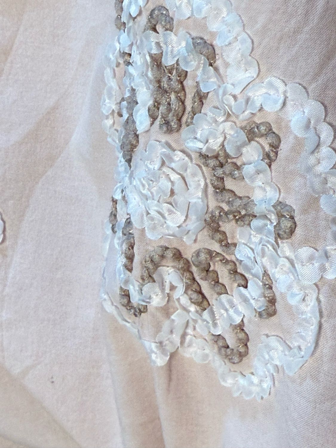 Embroidered Cotton Shirt - Pink