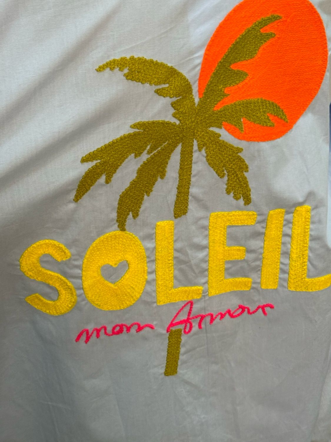 Soleil Cotton Shirt Dress - Blue