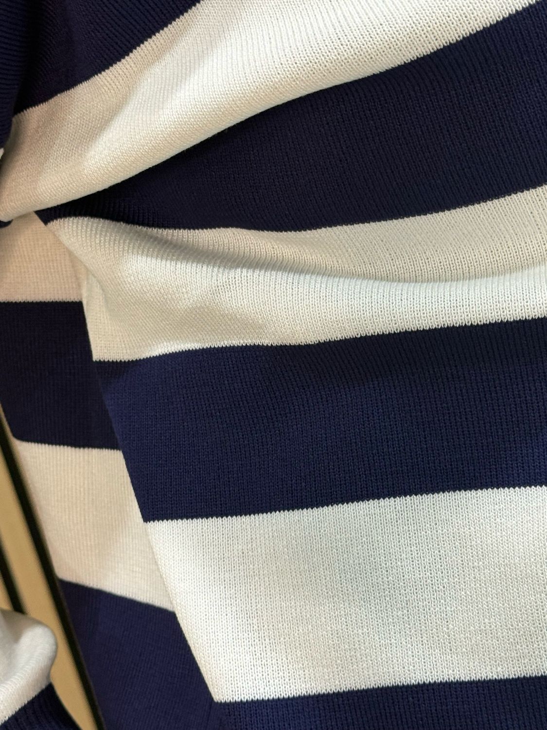 Lana Stripe Lounge Set - Navy/White