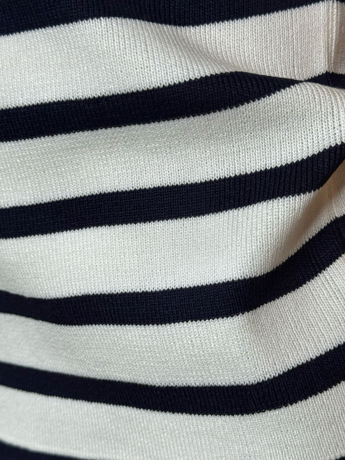 Amora Stripe Lounge Set - White/Navy