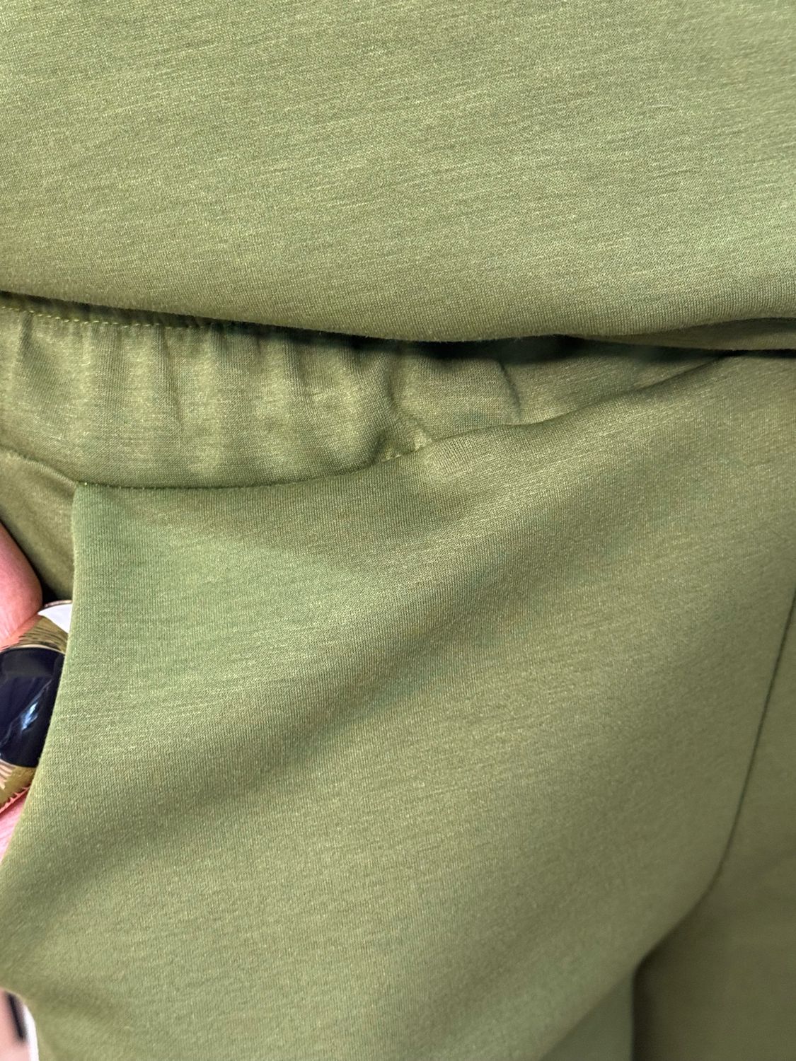 Sport Luxe Stripe Co-Ord Set - Green