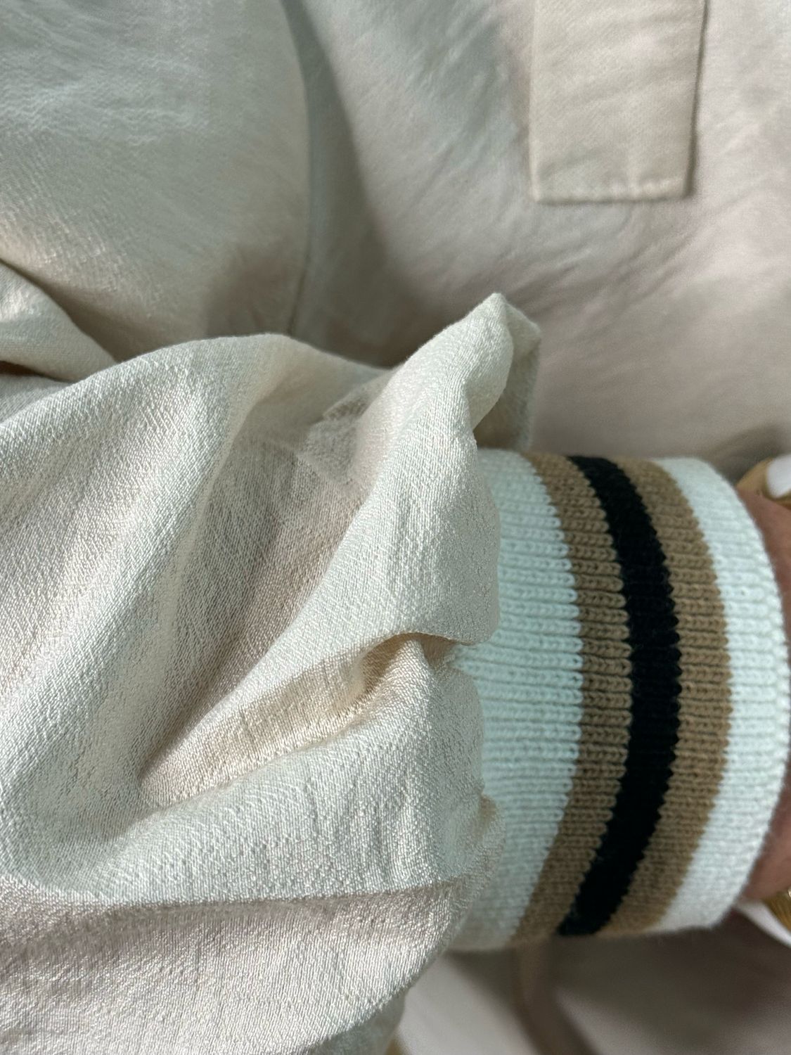 Zip Front Co-Ord Set - Stone