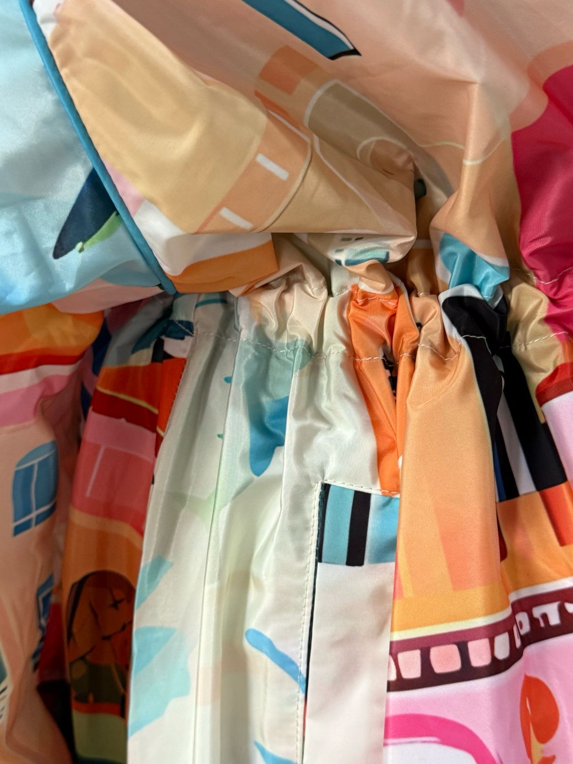 Tropical Print Jacket - Multi Colour