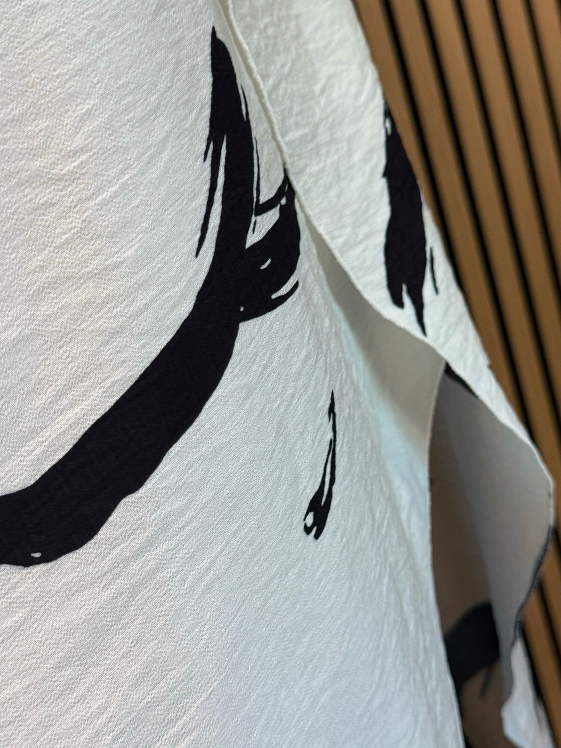 Abstract Print Co-Ord Set - Black