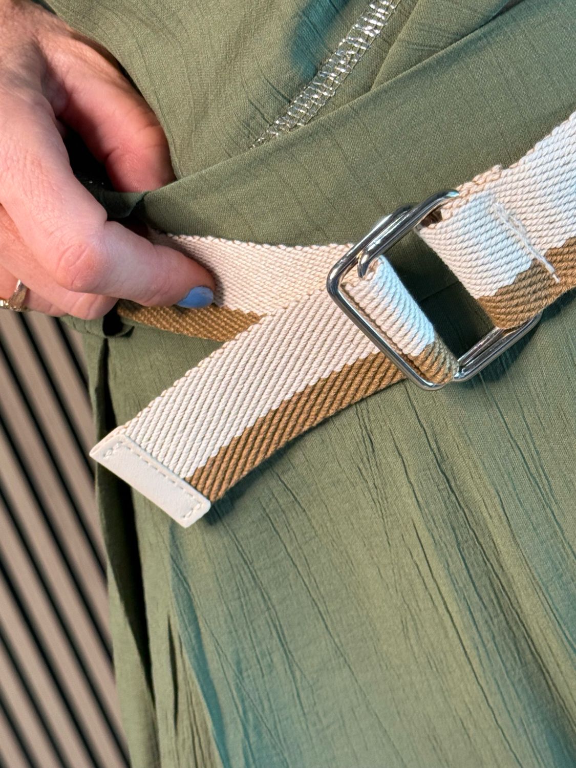 Soft Drape Co-Ord Set - Khaki