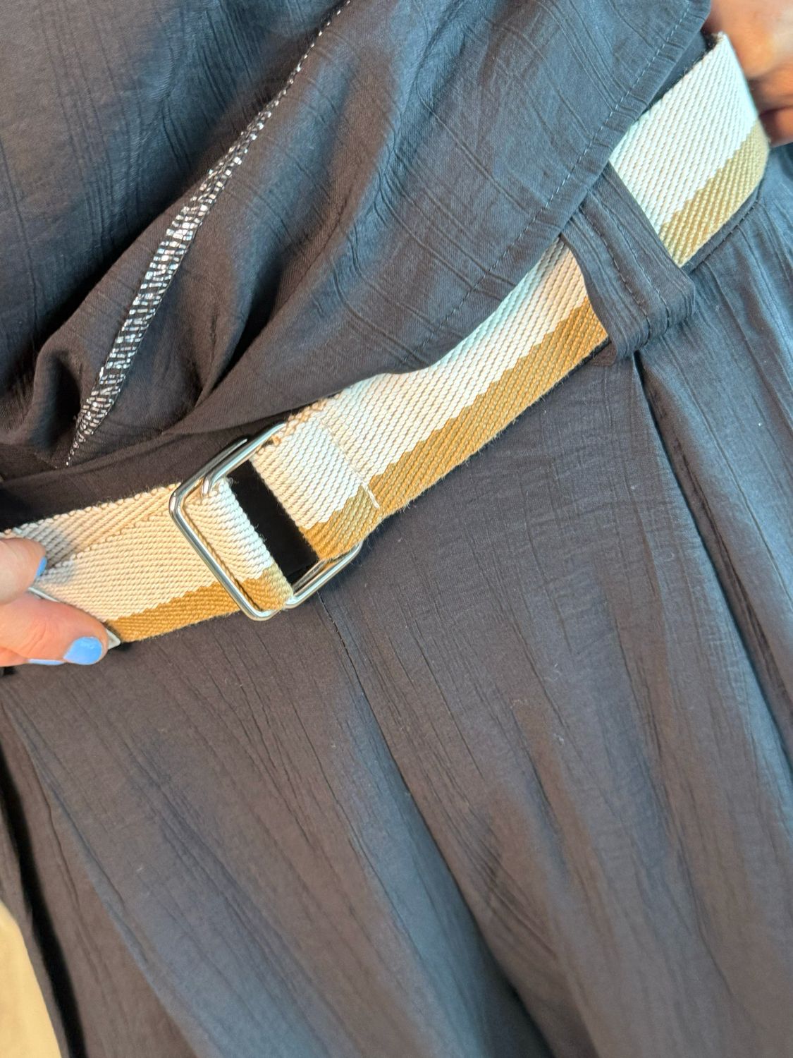 Soft Drape Co-Ord Set - Black