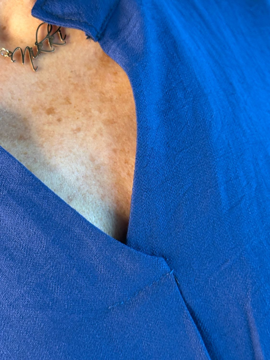 Sleeveless Midi Dress - Navy