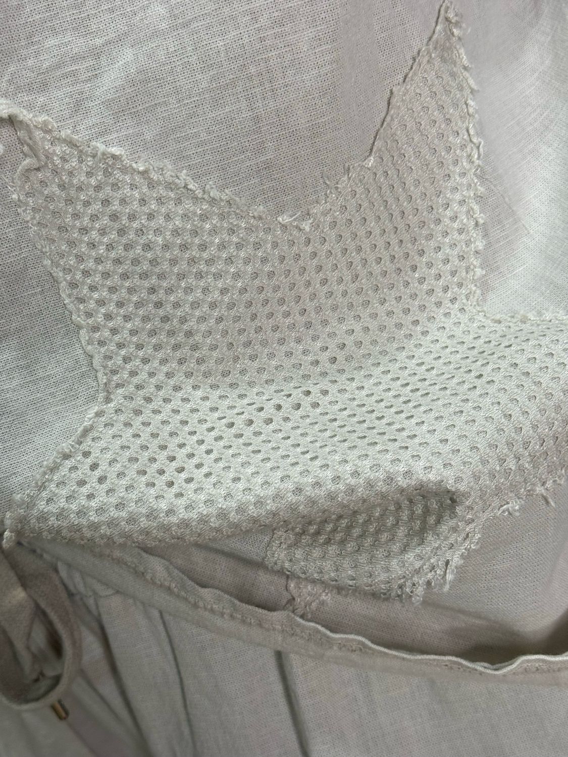 Star Detail Trouser Suit - Stone