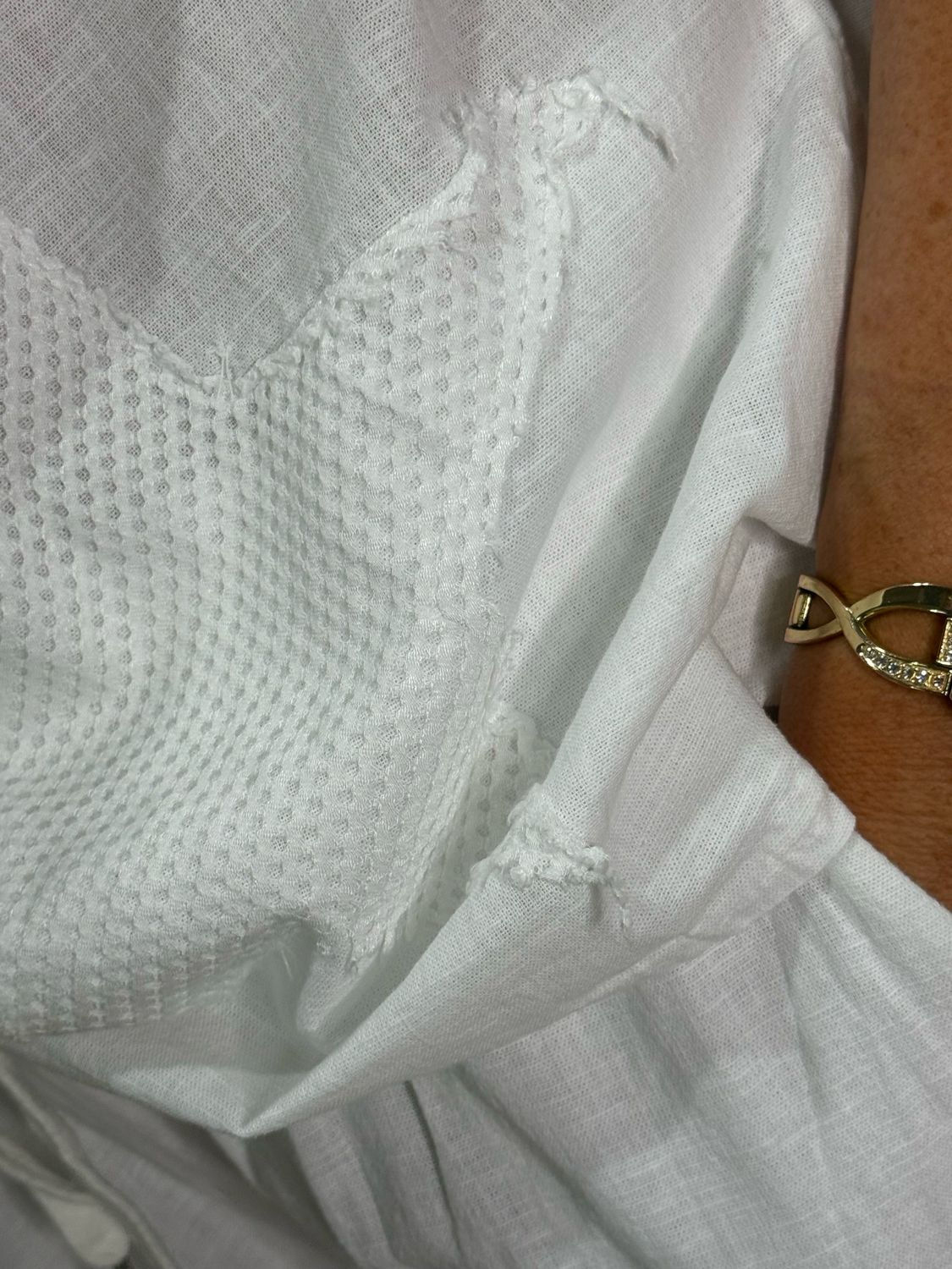 Star Detail Trouser Suit - White