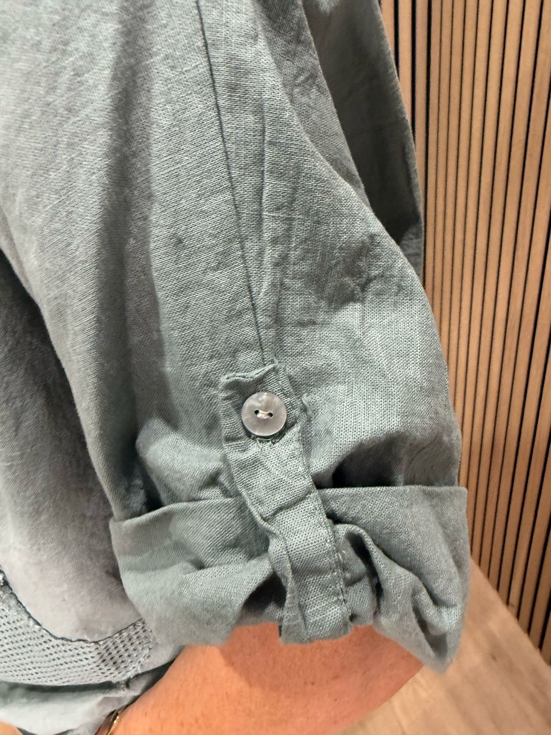 Star Detail Trouser Suit - Khaki