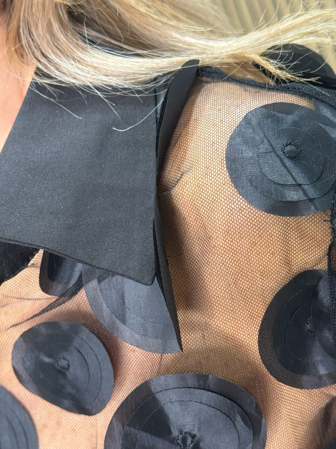 Appliqué Shirt - Black