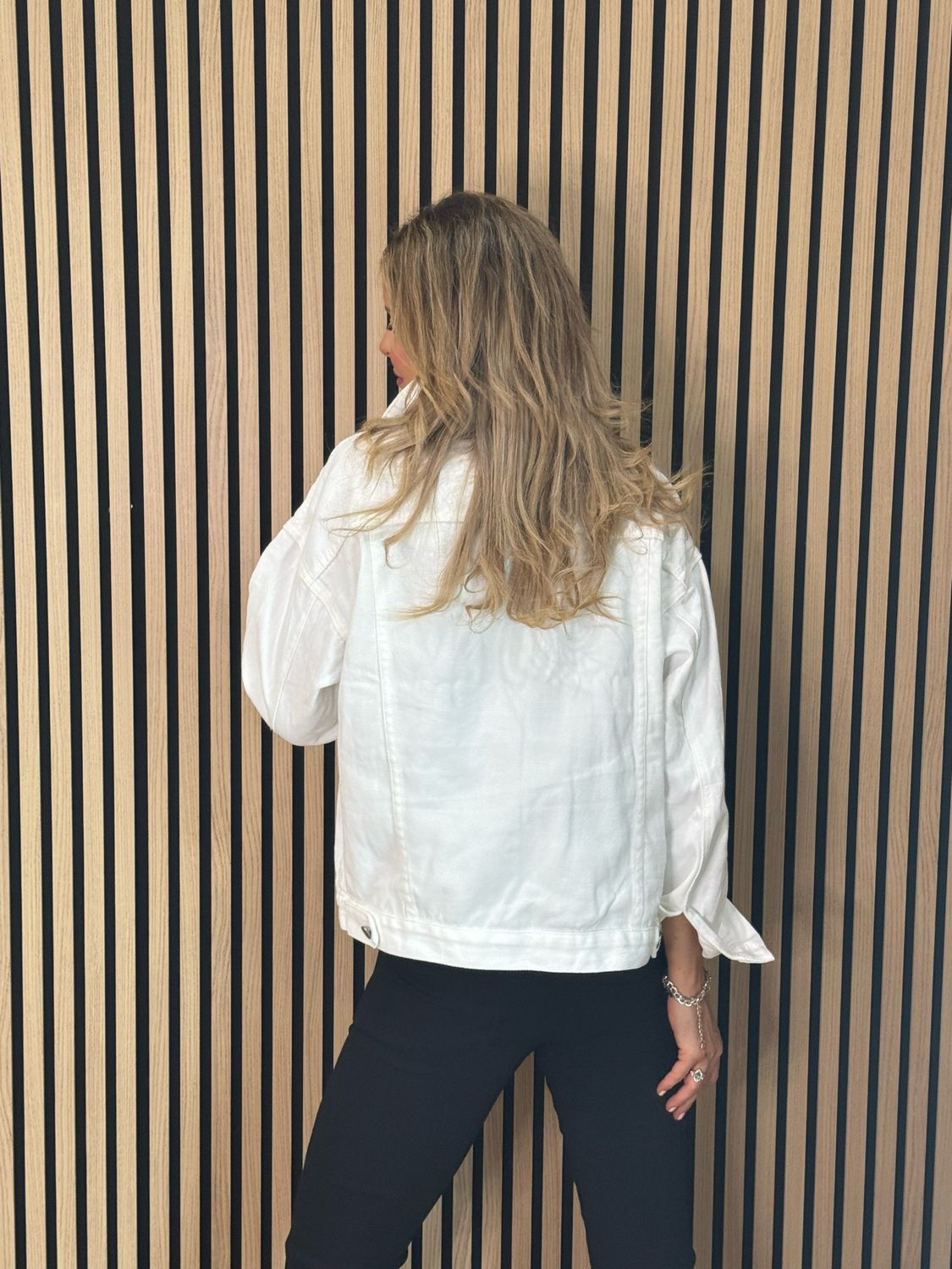 Denim Jacket - White