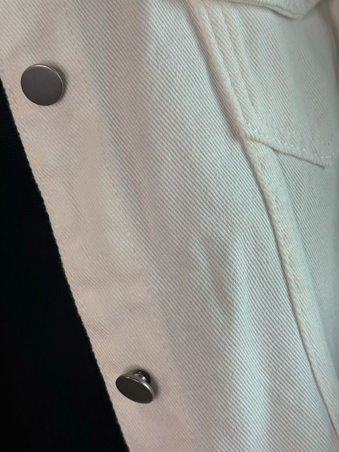 Denim Jacket - White