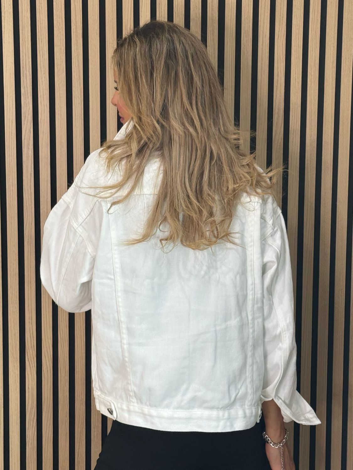 Denim Jacket - White